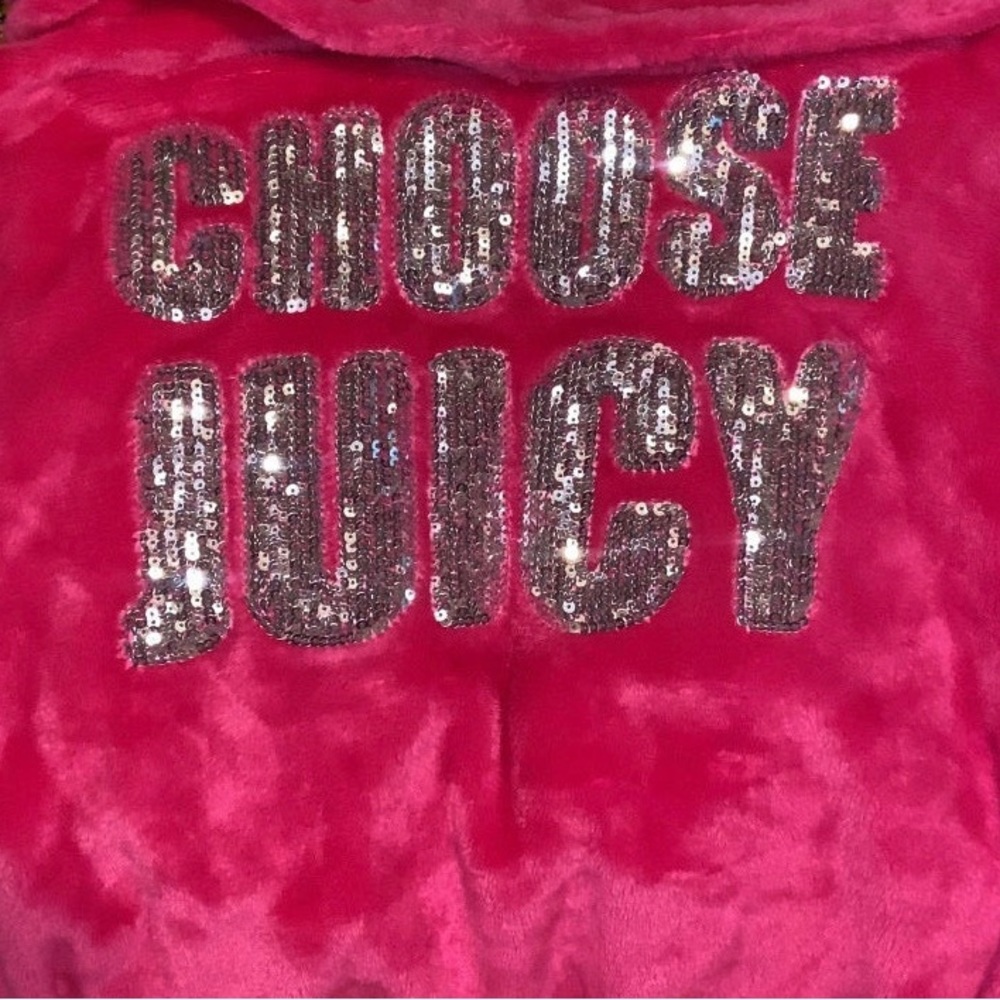 Juicy Couture Bath Robe Sequin Choose Juicy